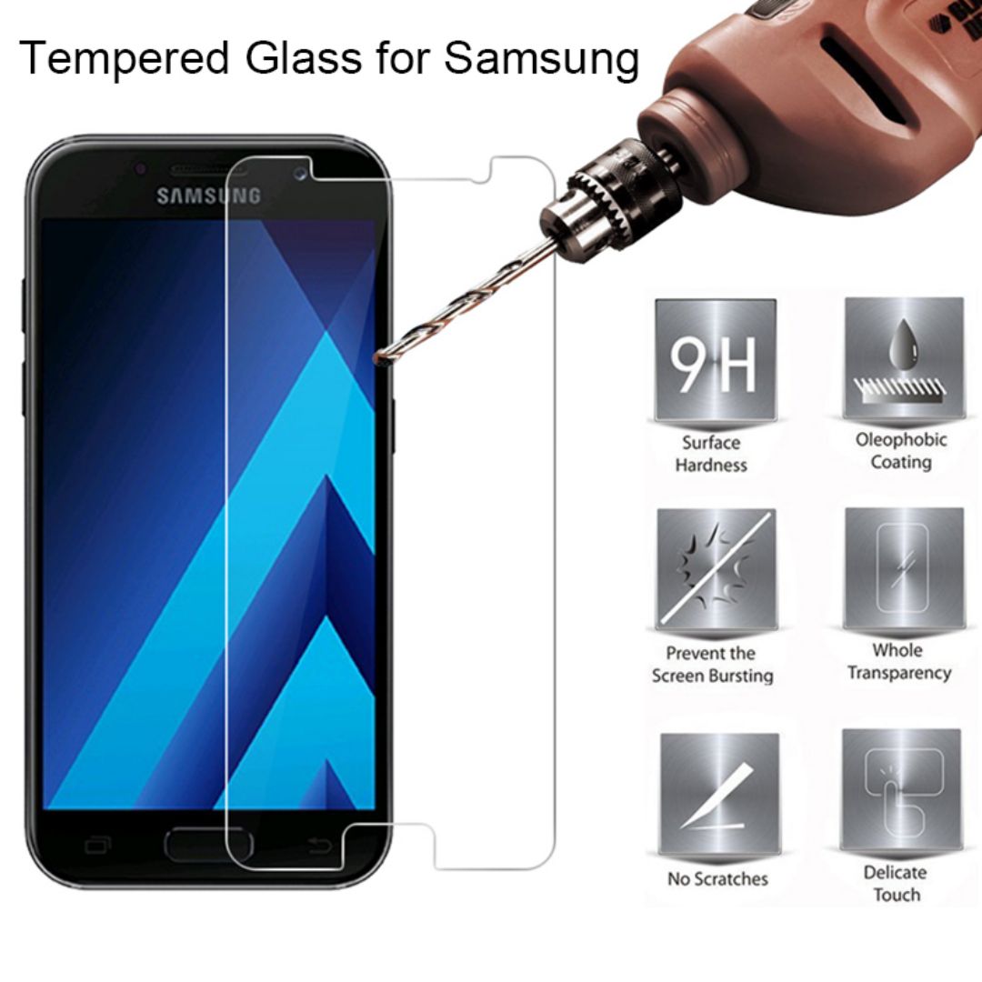 HD Ultra Clear Schutzglas für Samsung Galaxy S6 S7 Displayschutzfolie (2)