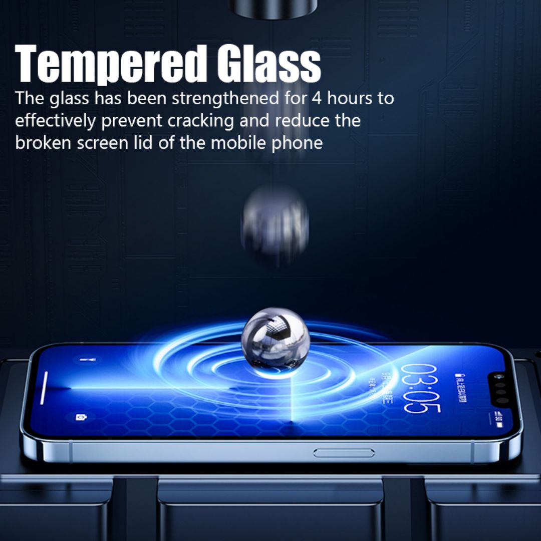 Skermbeskermer vir iPhone 6 7 8 Plus X XR XS MAX SE 20 Glas (5)