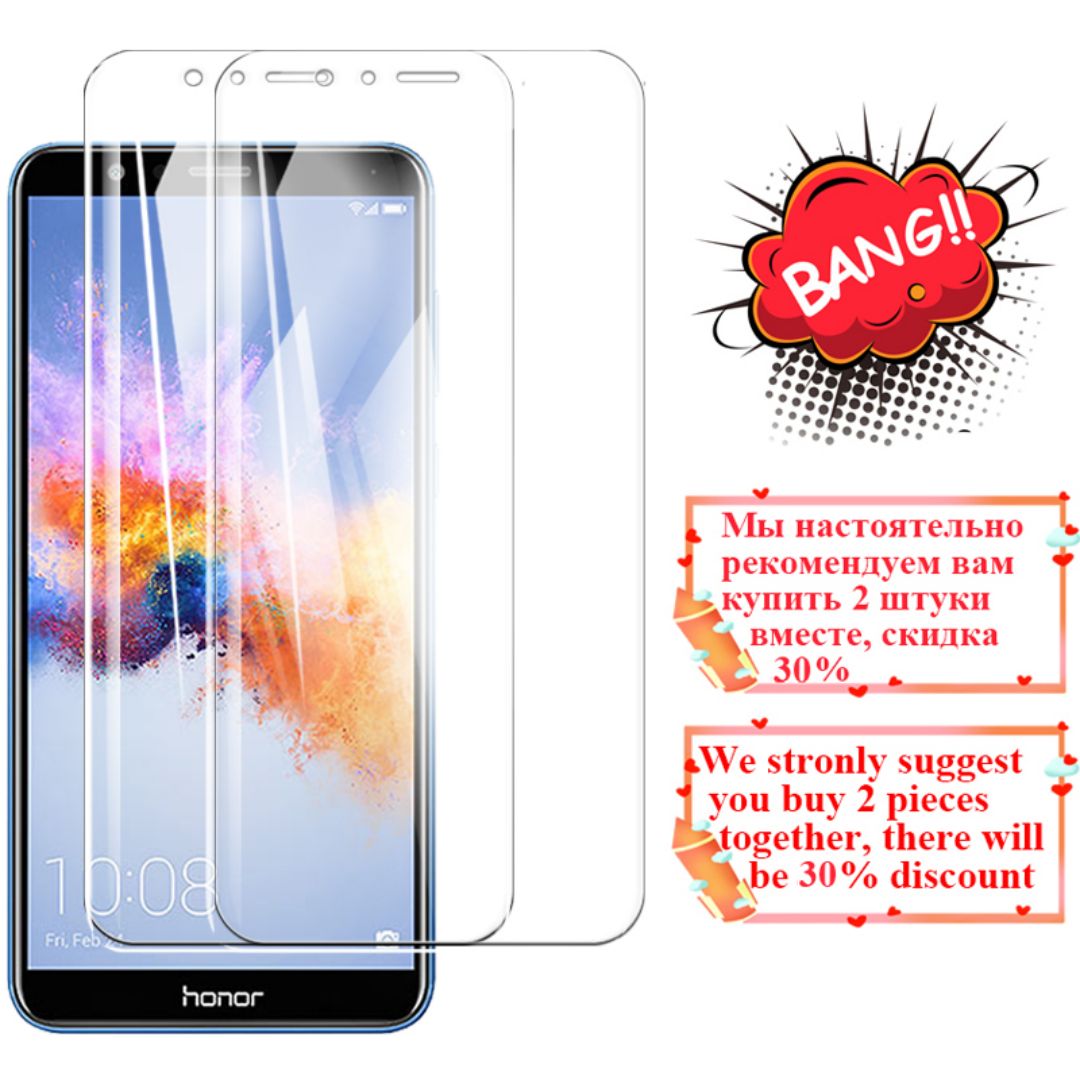 9H Protective Glass for Honor 8x 6x 7x 10X Lite 9X 9A 30i 20i (4)
