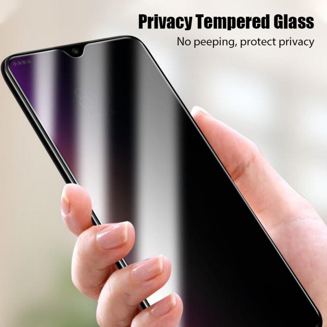 Privacy Tempered Glass for Redmi Note 9S 9 Pro 9T 8 8T 7 Anti Spy Peep Screen Protector for Xiaomi Redm ( (3)